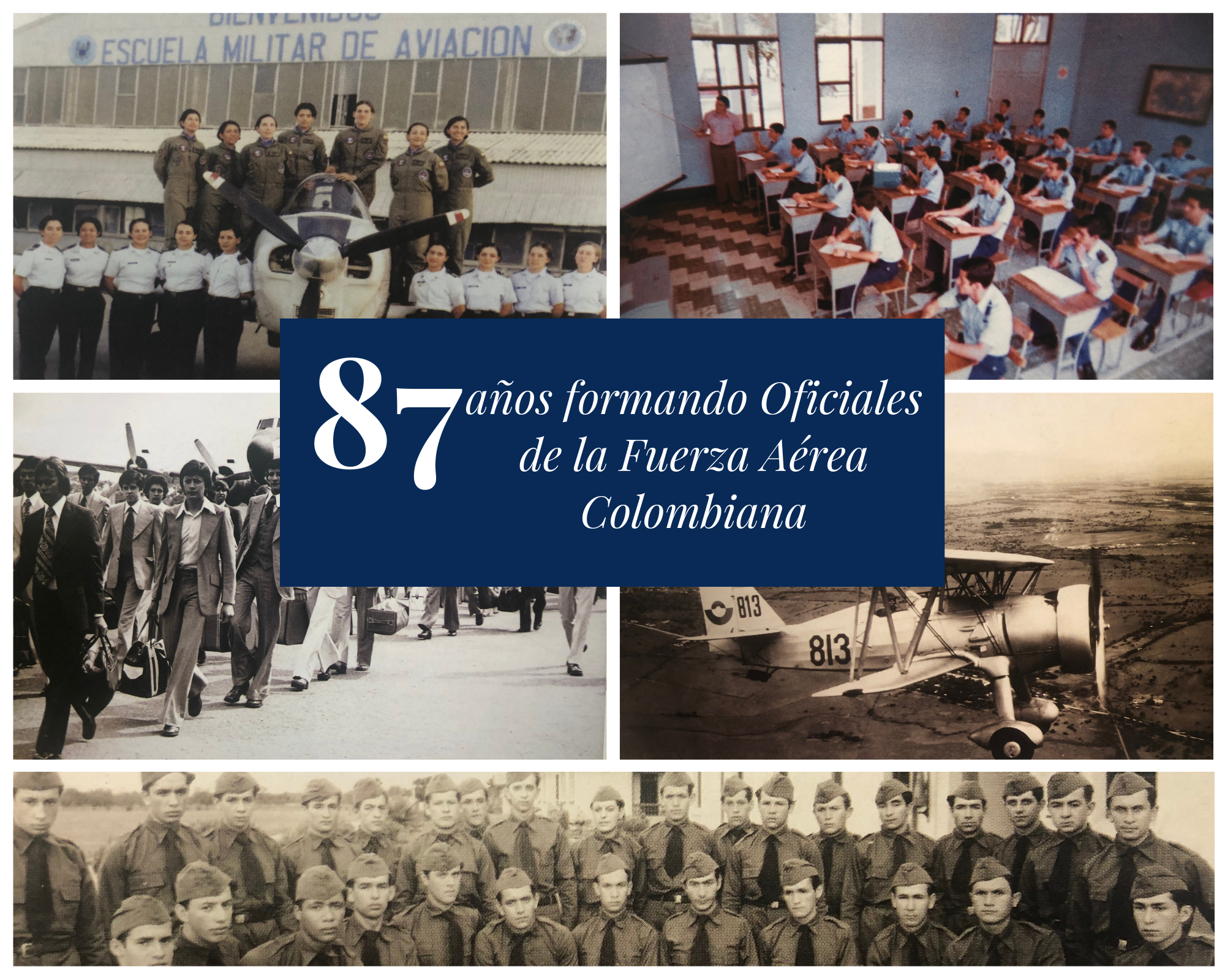 La Escuela Militar de Aviación “Marco Fidel Suárez” se prepara para celebrar el octogésimo séptimo aniversario 