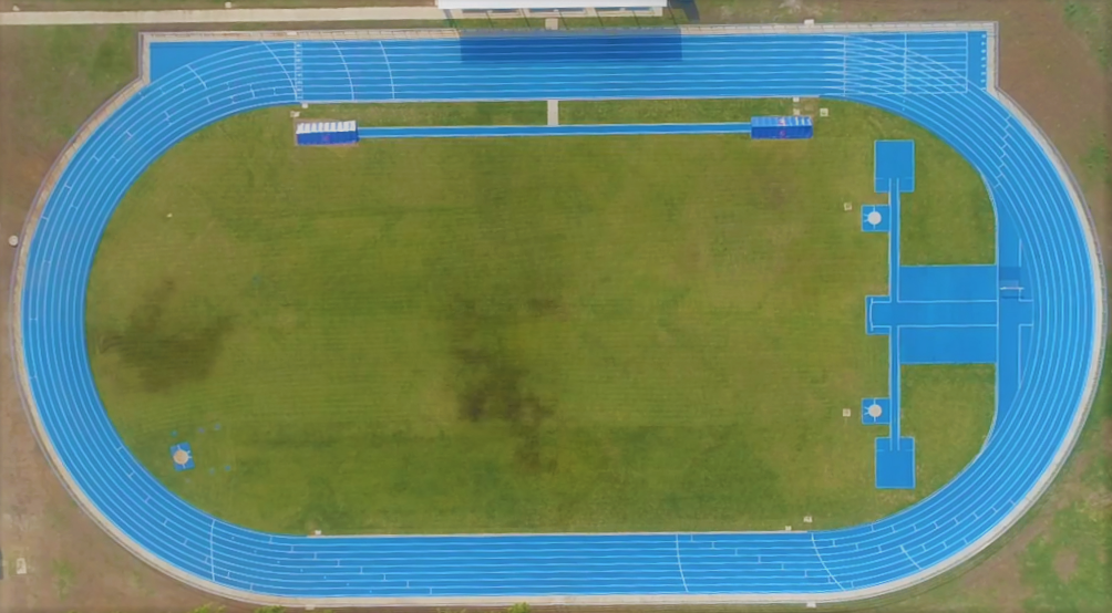 ¡Deporte con altura! Escuela Militar de Aviación inauguró pista de atletismo