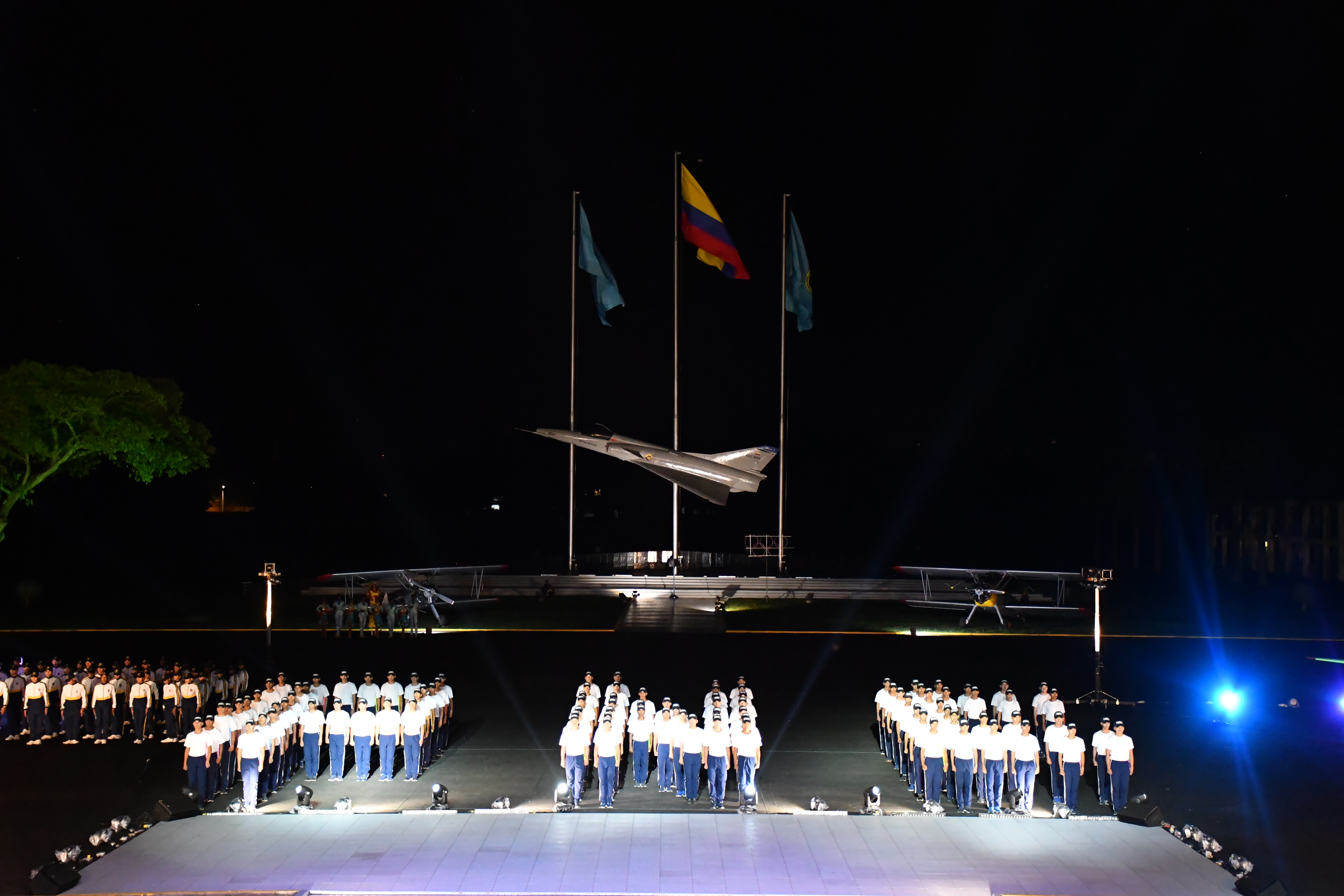 La salsa y el deporte fueron los protagonistas en la ceremonia de inauguración de los XXVIII Juegos Interescuelas de Cadetes 2022