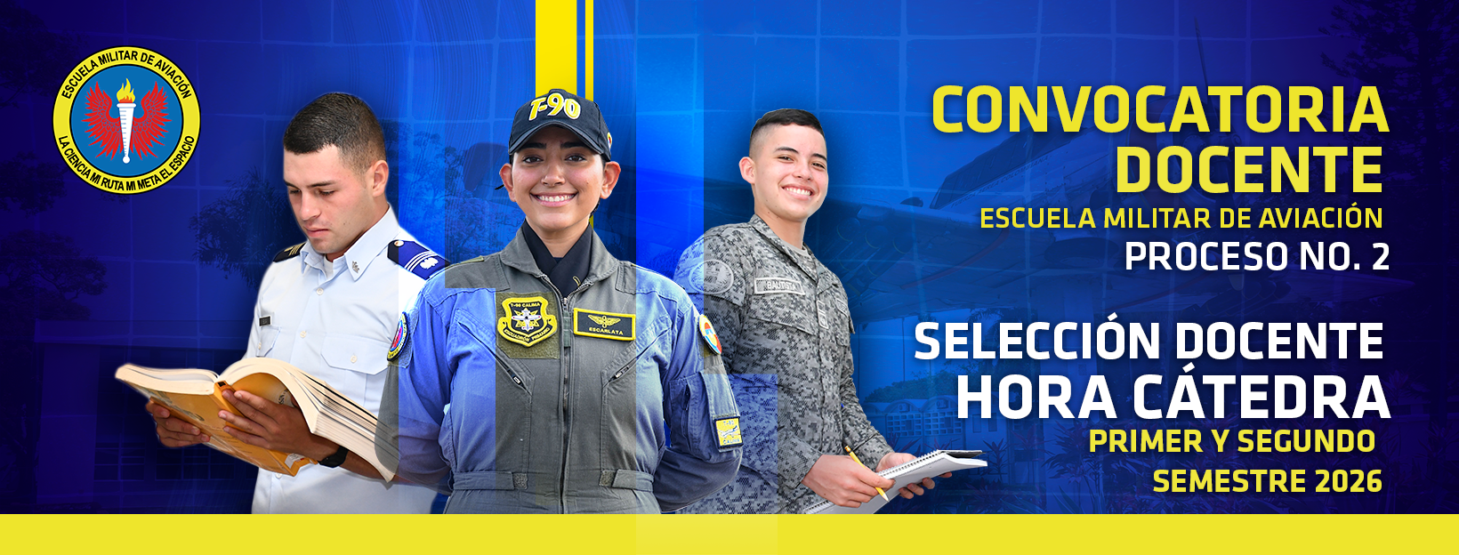 Participa en el segundo proceso selección abierto público personal docente hora cátedra 2026