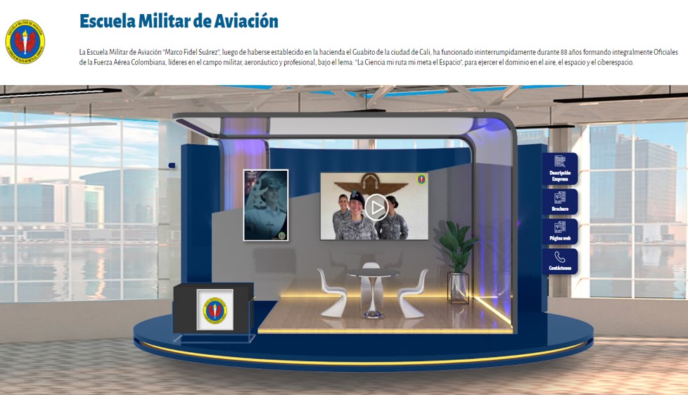 Escuela Militar de Aviación presente en la F-AIR Colombia Connection 2021