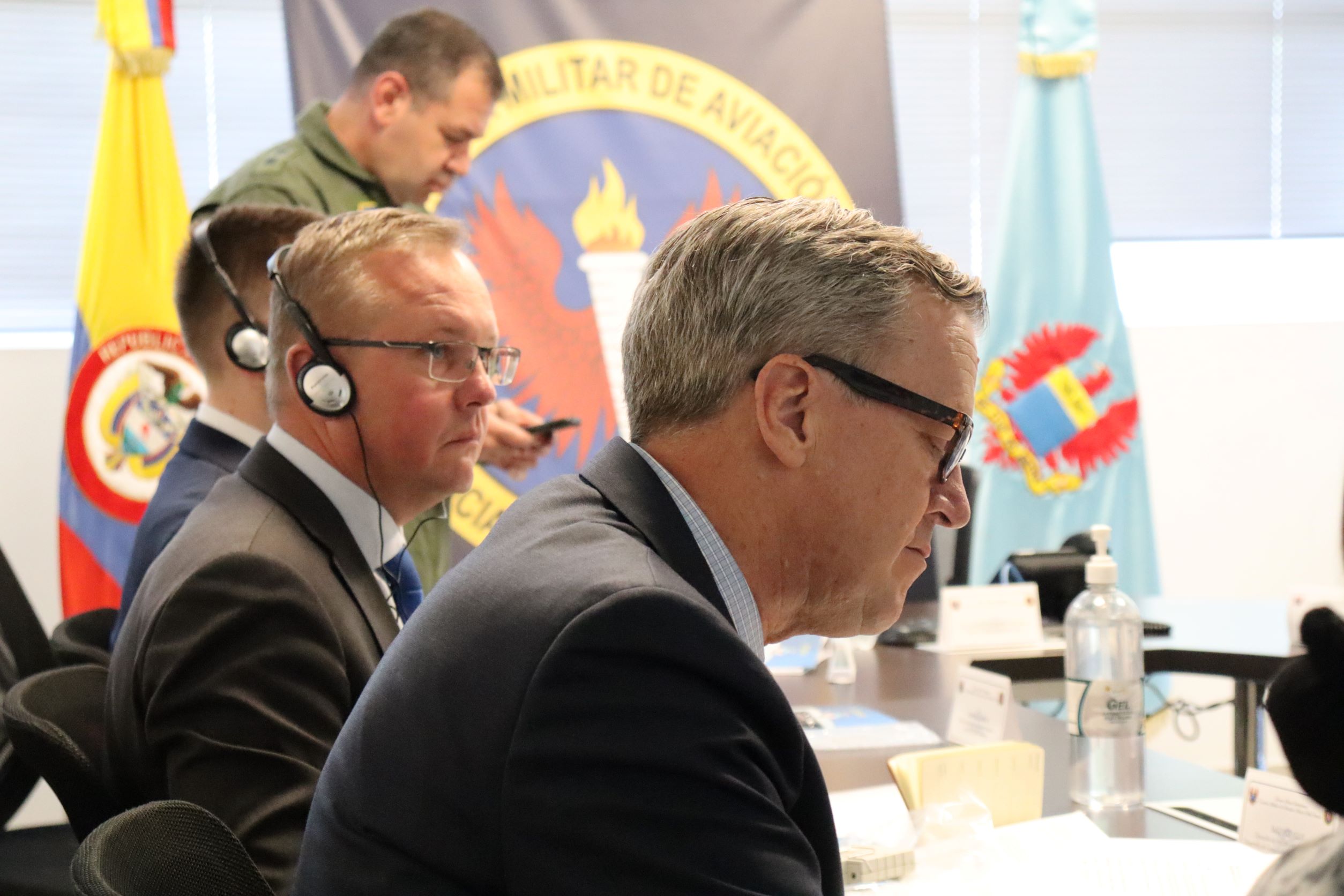 Delegación de la OTAN conoce las capacidades de la Escuela Militar de Aviación  