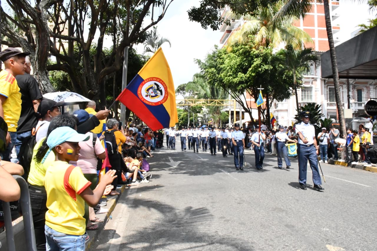 Cali conmemoró 216 años del Grito de Independencia