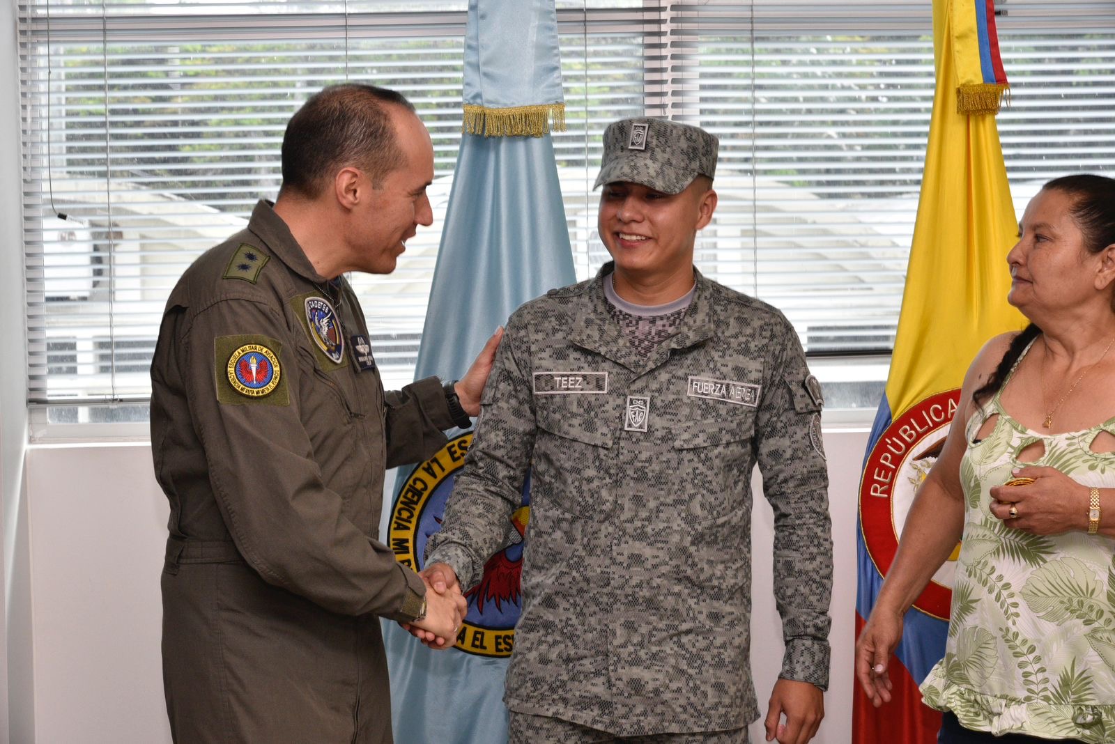 Un Soldado de la Fuerza Aeroespacial Colombiana, hará parte del Curso No. 100 de Oficiales