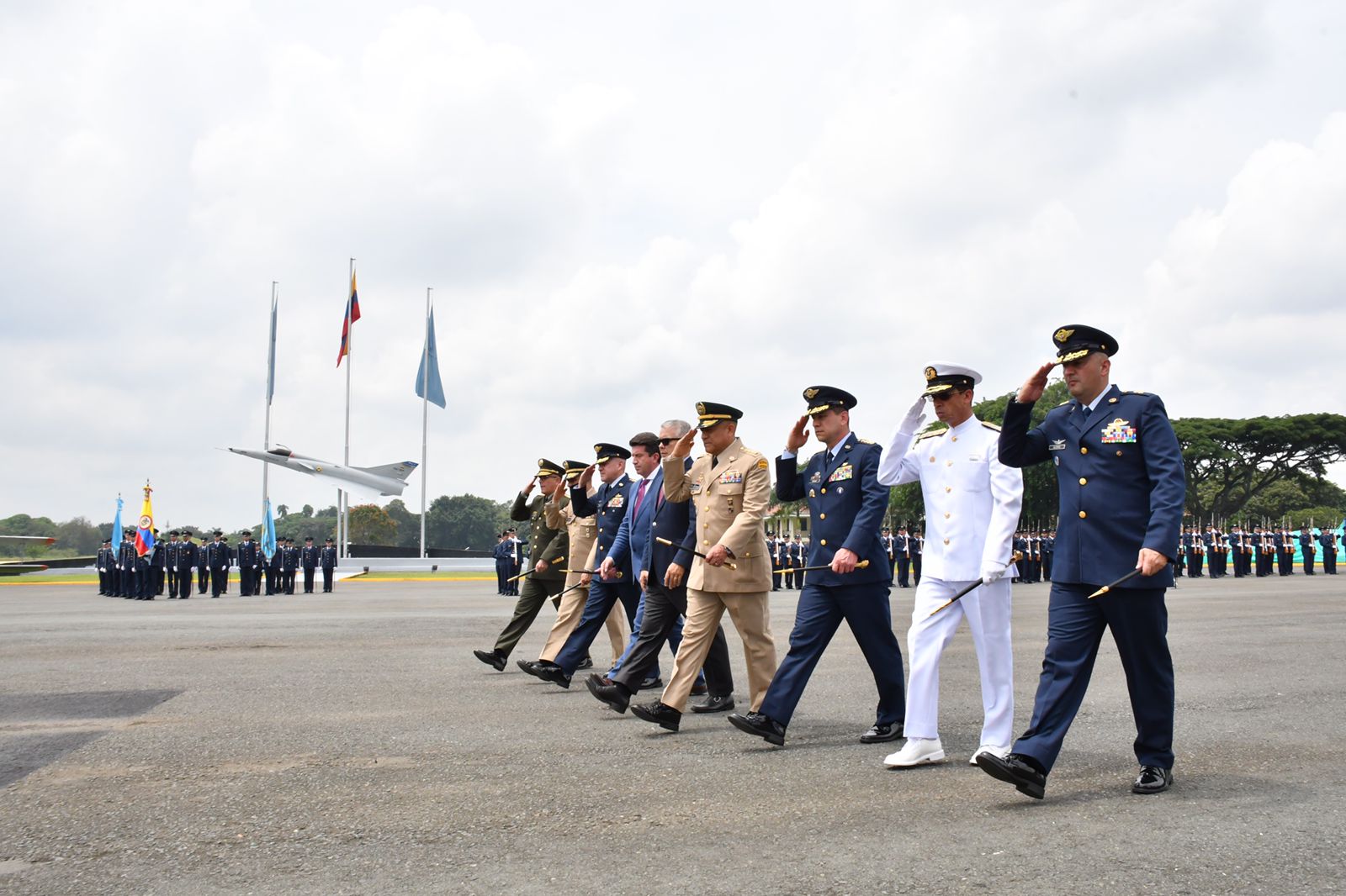 Nuevo comandante de la Fuerza Aérea Colombiana
