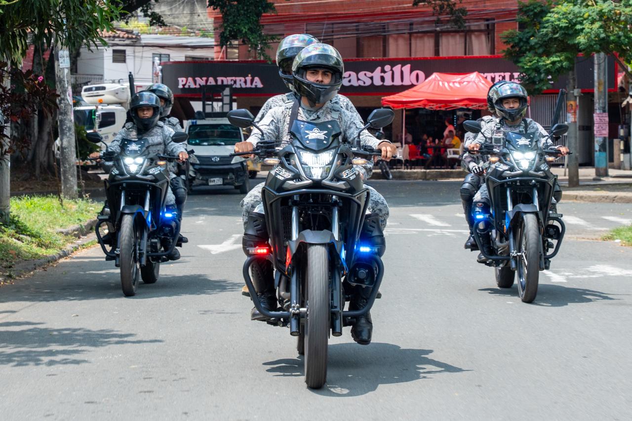 Patrullajes aéreos y terrestres fortalecen la seguridad de Cali durante la Semana Mayor