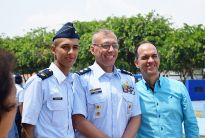 Emotivo encuentro de los Aspirantes de la Escuela Militar de Aviación con sus familiares