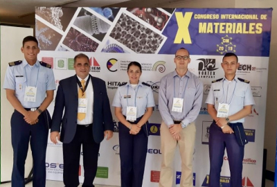 La Escuela Militar de Aviación participa en el X Congreso Internacional de Materiales CMI 2019