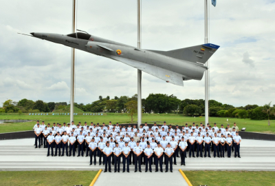 Fuerza Aérea de Chile visita la Escuela Militar de Aviación en Cali 