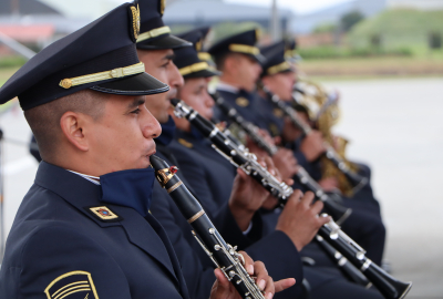 Gran gira musical de la Banda Sinfónica de su Fuerza Aérea Colombiana 