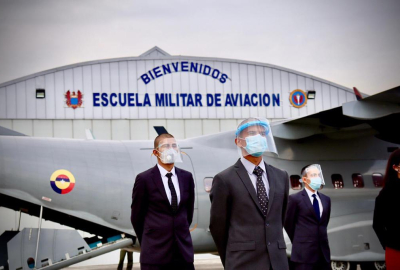 204 jóvenes llegaron a Cali, para convertirse en Oficiales de su Fuerza Aérea Colombiana