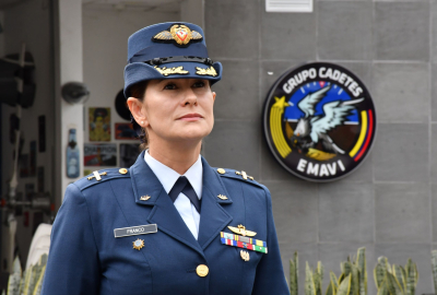 Por primera vez, una mujer asume como Comandante del Grupo de Cadetes de la EMAVI