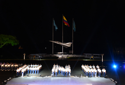 La salsa y el deporte fueron los protagonistas en la ceremonia de inauguración de los XXVIII Juegos Interescuelas de Cadetes 2022