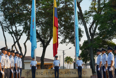 Fuerza Aérea Colombiana conmemora el día nacional de los  derechos humanos. 