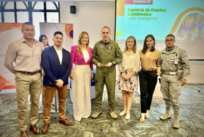 Comfenalco realiza un reconocimiento especial a la Escuela Militar de Aviación 