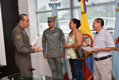 Un Soldado de la Fuerza Aeroespacial Colombiana, hará parte del Curso No. 100 de Oficiales