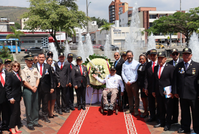 Honramos a nuestros Héroes: emotivo homenaje a los Veteranos Militares en Cali