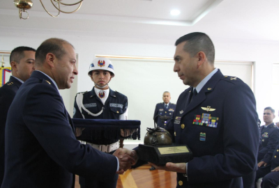 La Escuela Militar de Aviación "Marco Fidel Suárez" fue galardonada con el Premio de Ciencia, Tecnología e Innovación 2022-2023