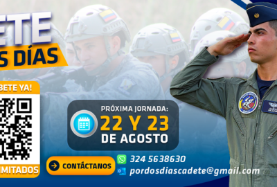 No te pierdas la oportunidad de ser Cadete por dos días en la EMAVI 