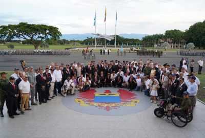 Honor, valor y reconocimiento: EMAVI conmemoró el Día Cívico del Veterano de la Fuerza Pública