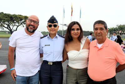 Aspirantes del Curso Regular No 101 recibieron la primera visita de sus familias