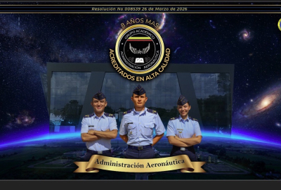 Programa de Administración Aeronáutica obtuvo renovación de Acreditación en Alta Calidad