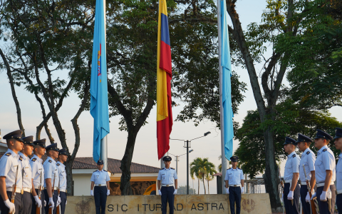 Fuerza Aérea Colombiana conmemora el día nacional de los  derechos humanos. 