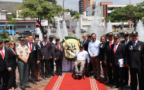 Honramos a nuestros Héroes: emotivo homenaje a los Veteranos Militares en Cali