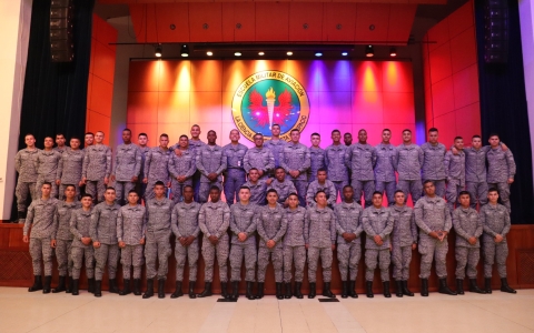 44 soldados de aviación finalizaron su servicio militar en la Fuerza Aeroespacial