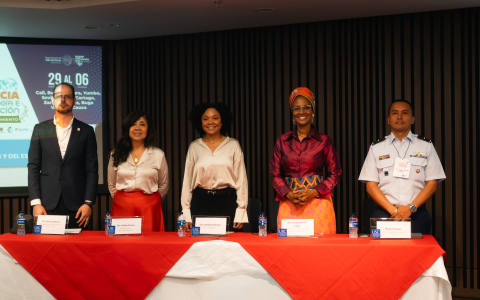 Escuela Militar de Aviación lideró panel sobre Ciencias Aeroespaciales en Cali