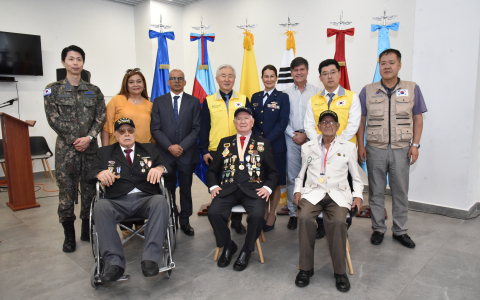 Colombia y Corea reafirman su compromiso con los veteranos de la Guerra de Corea