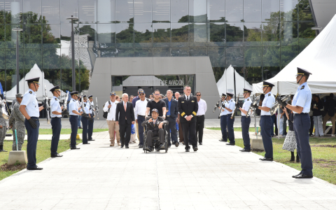 Veteranos de la Fuerza Pública compartieron su legado de servicio con los cadetes de la EMAVI