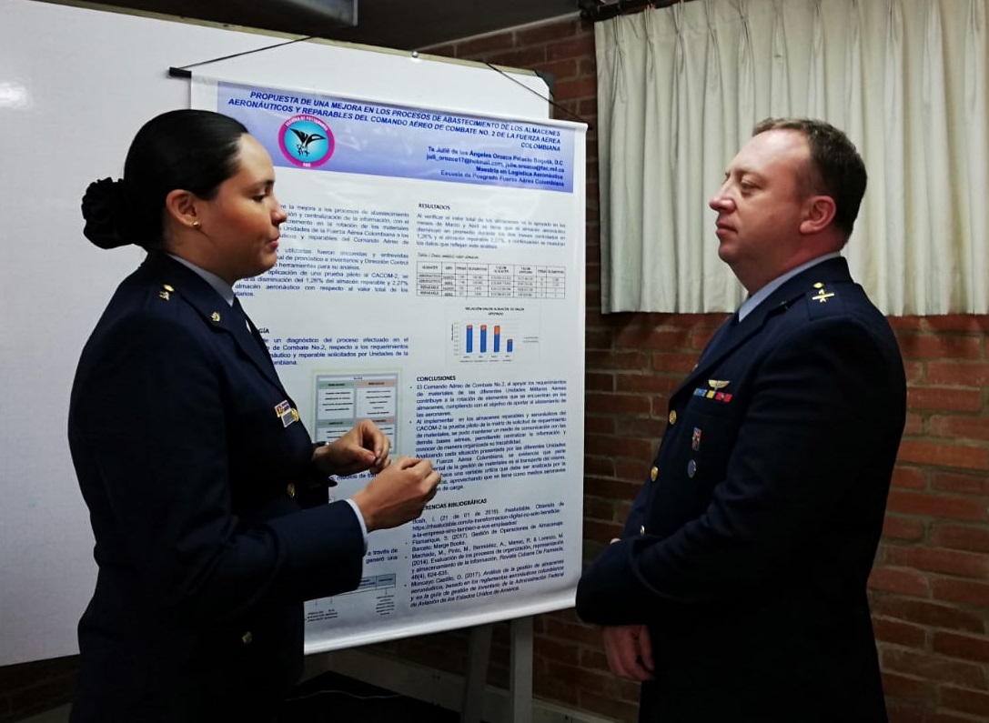 Maestría en Logística Aeronáutica desarrolló el Primer Coloquio de Investigación Formativa