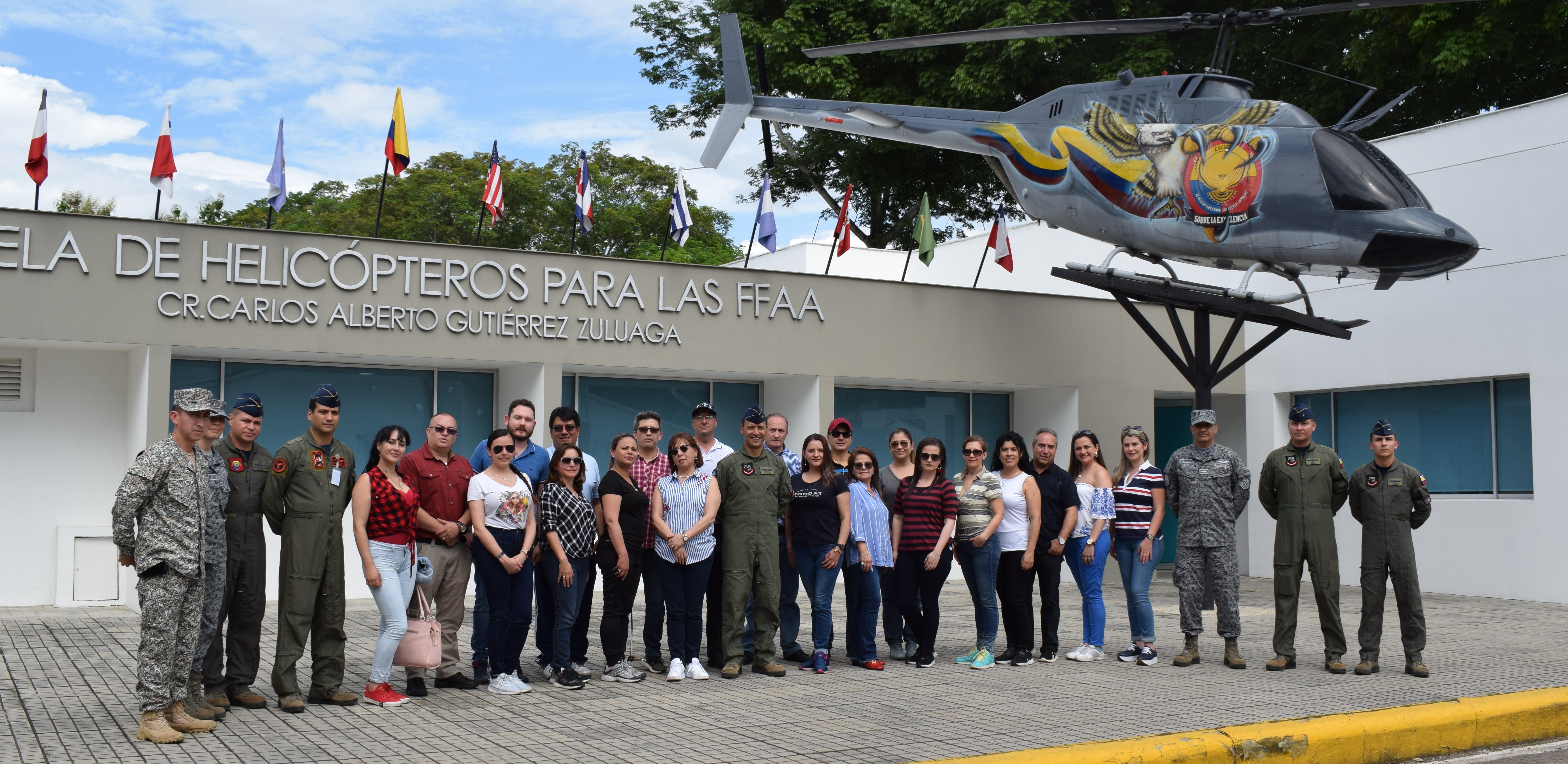 EPFAC finaliza ciclo de ejercicios prácticos del Diplomado en Doctrina de Operaciones Militares con visita académica al CACOM No.4 