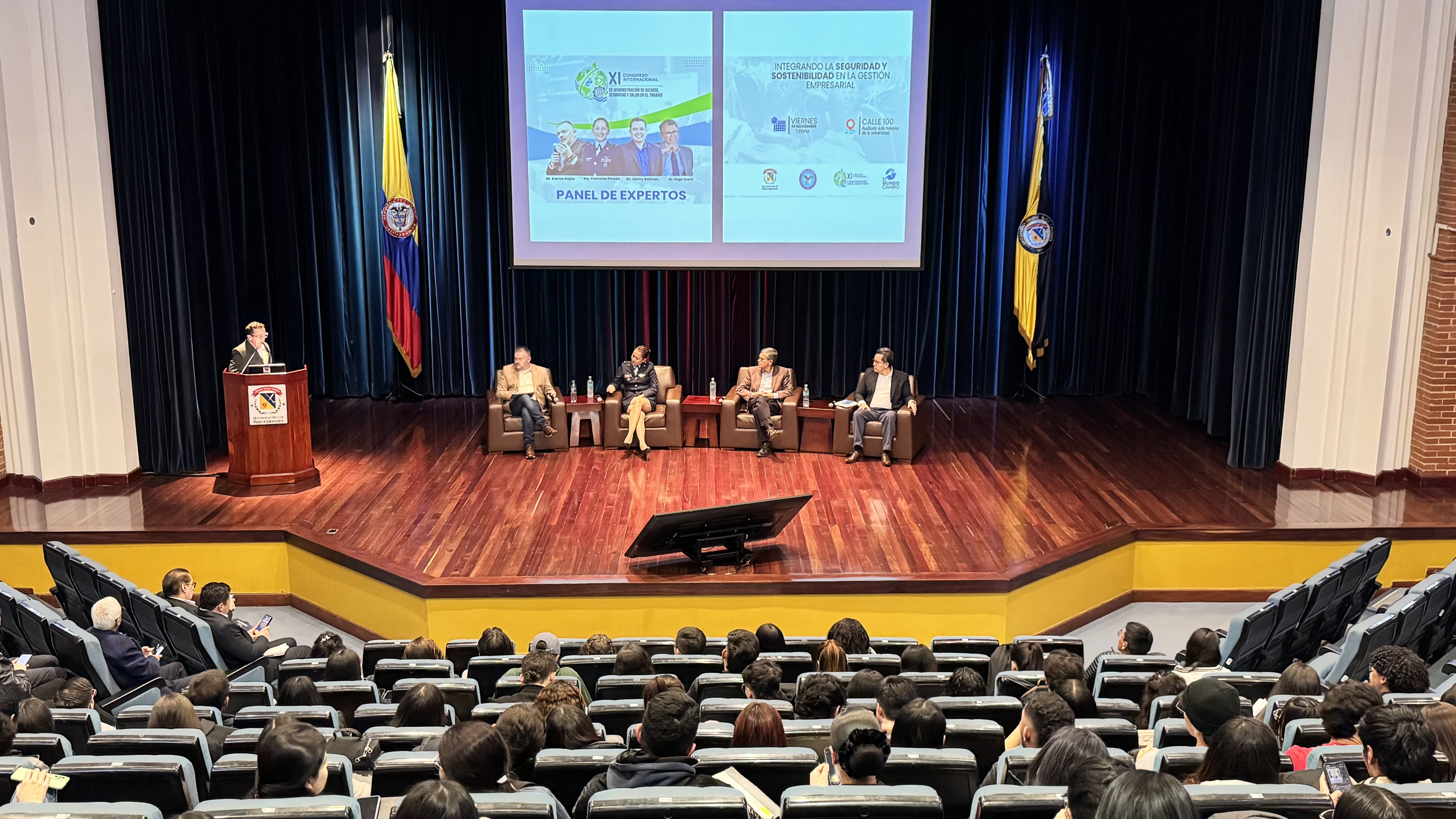 Aporte académico de la EPFAC exaltado en congreso internacional de riesgos