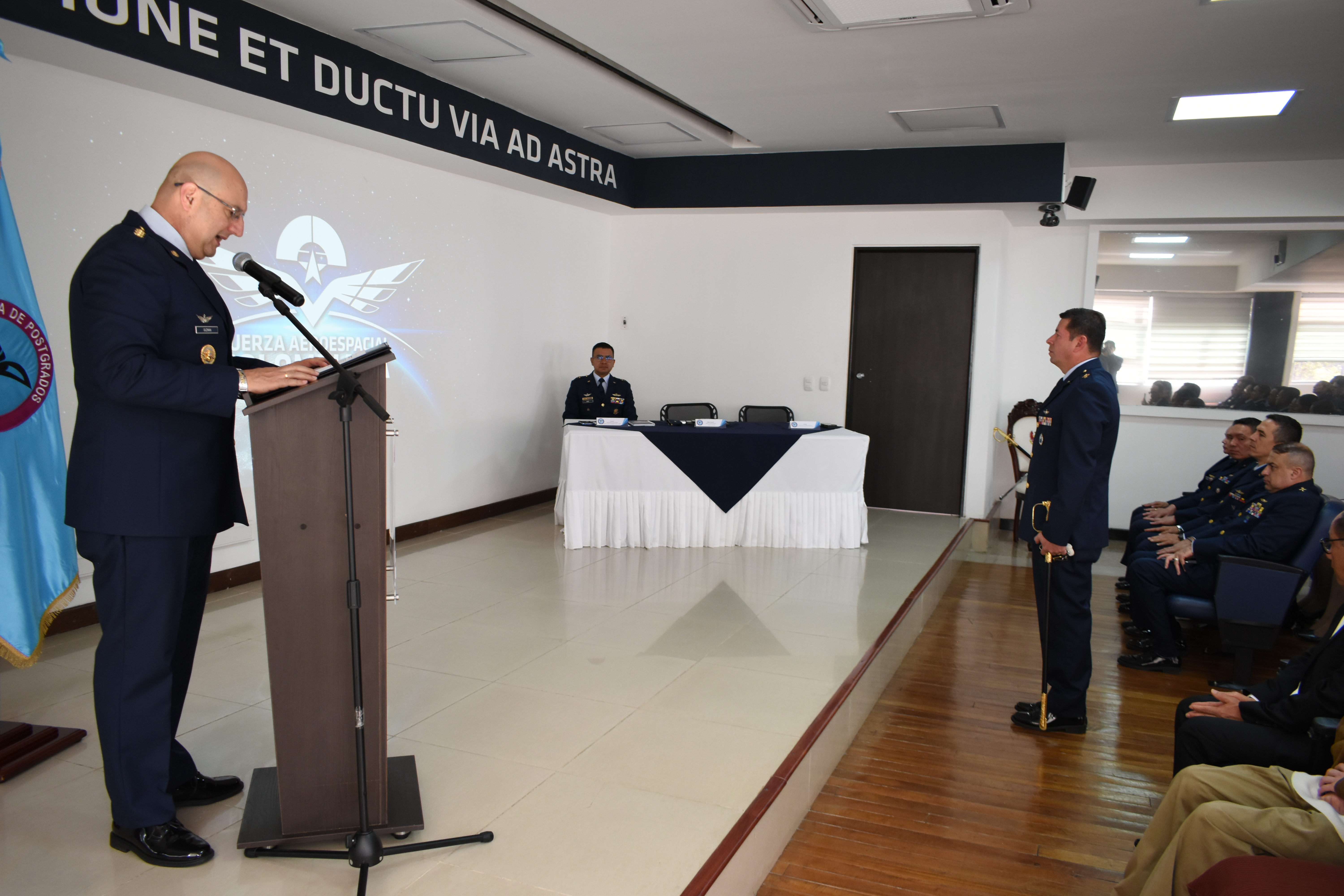 En ceremonia institucional fue asumida la Dirección de la EPFAC
