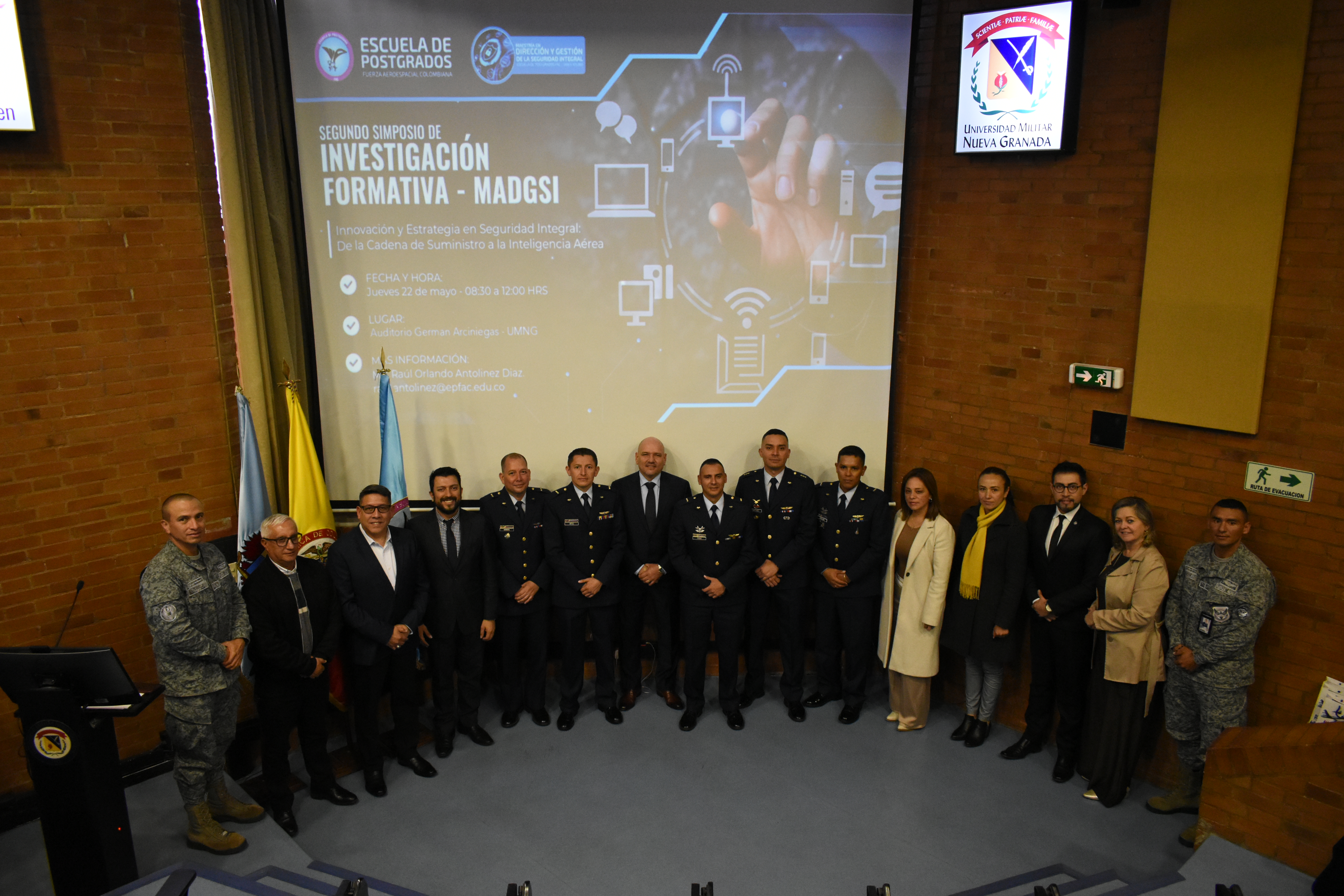  Presentadas investigaciones académicas para la seguridad integral en Colombia