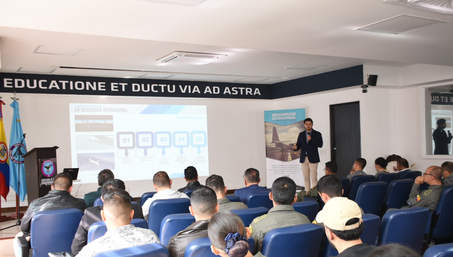 En seminario Internacional de Seguridad Operacional se conmemoran 106 años de la FAC