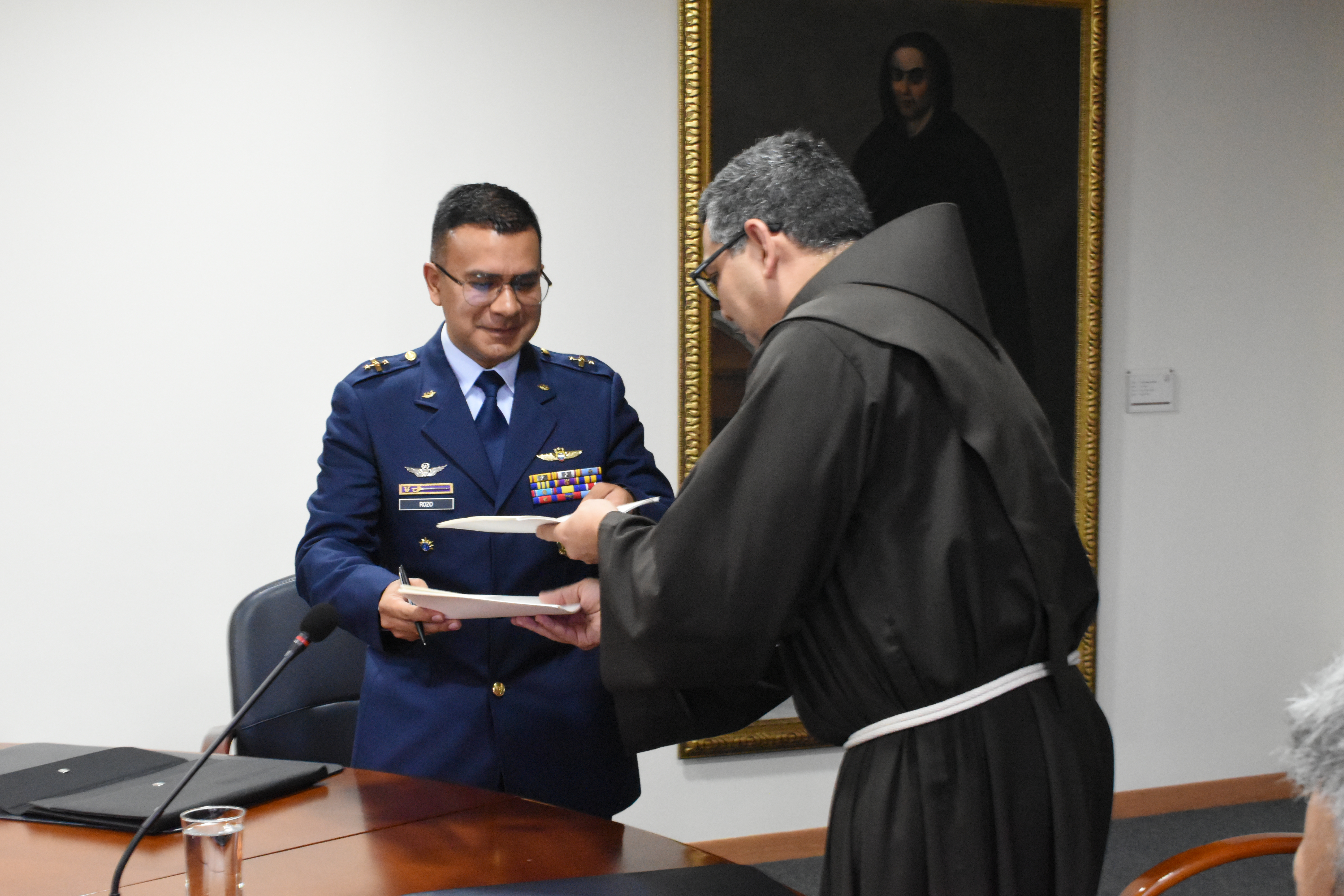 EPFAC fortalece cooperación académica con la Universidad San Buenaventura