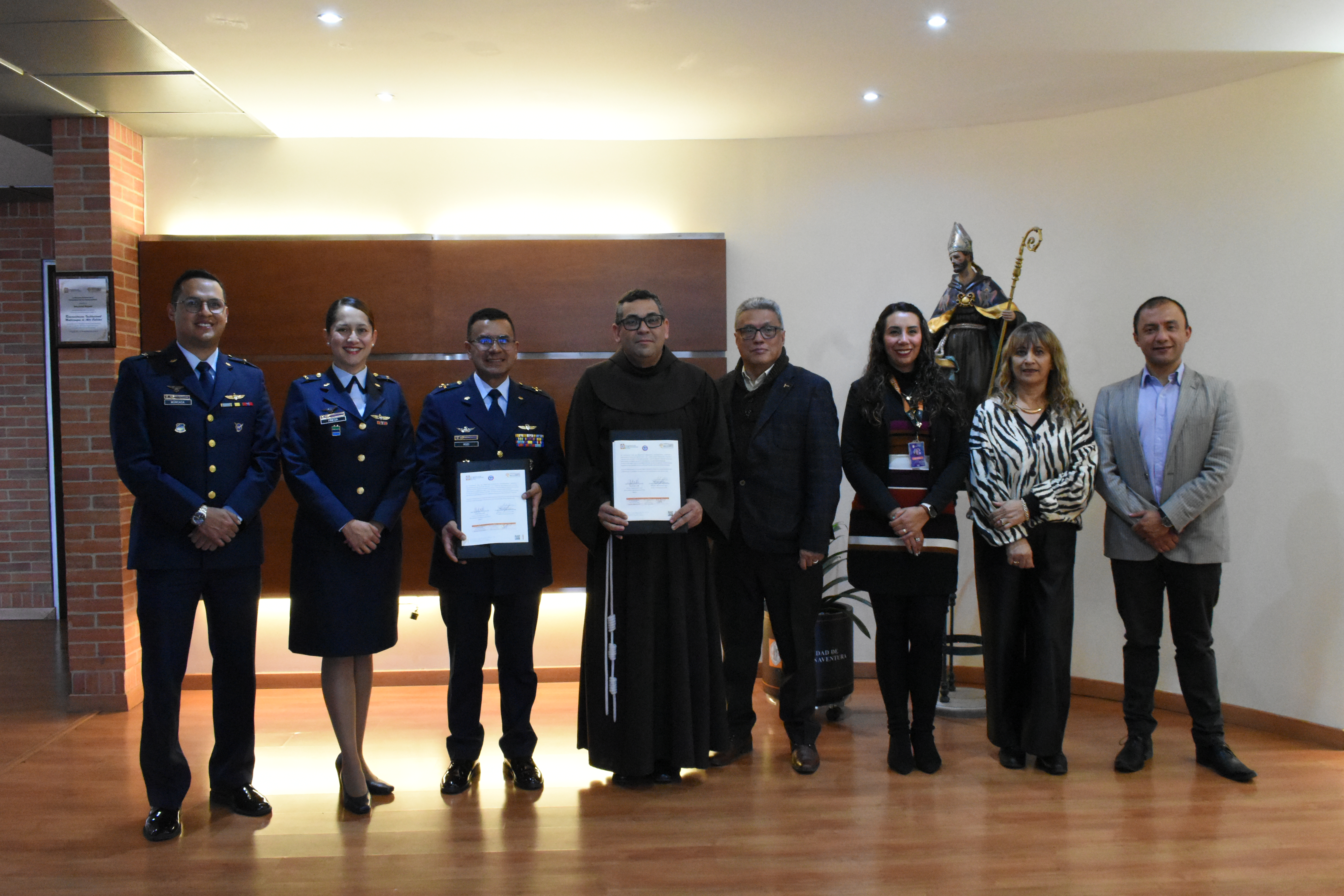 EPFAC fortalece cooperación académica con la Universidad San Buenaventura