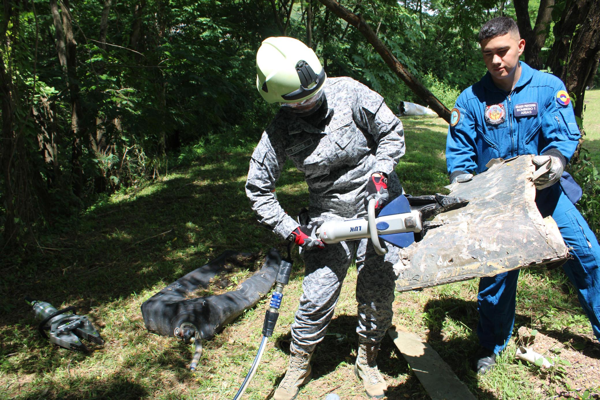 Ejercicio Crash Lab contribuye con el manejo de riesgos aéreos