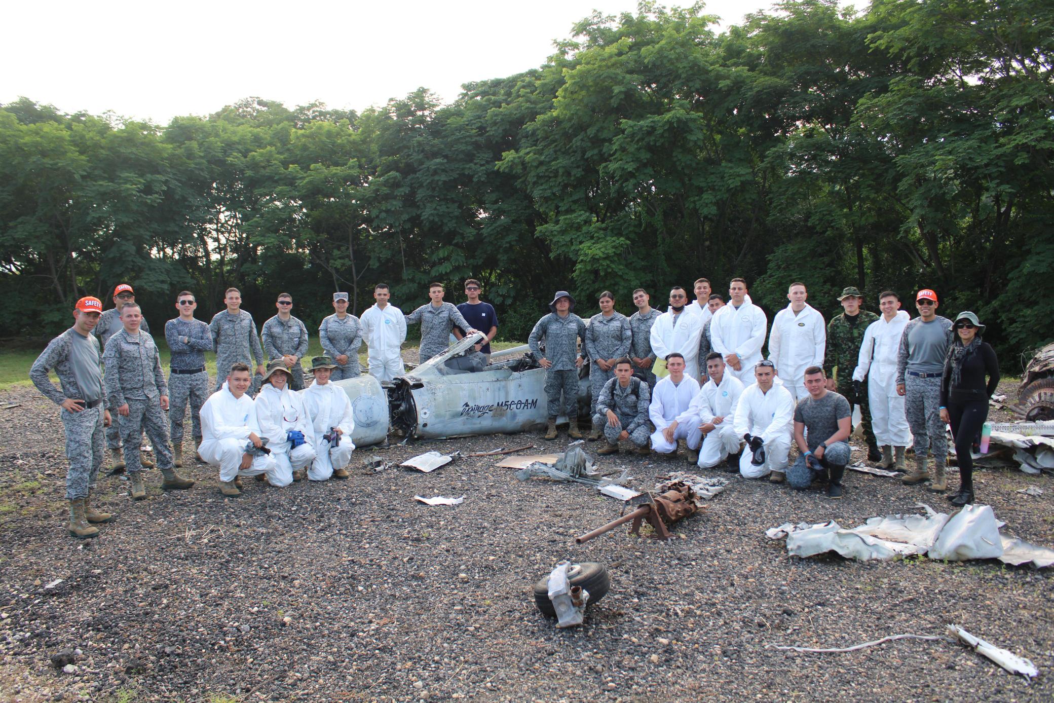 Ejercicio Crash Lab contribuye con el manejo de riesgos aéreos