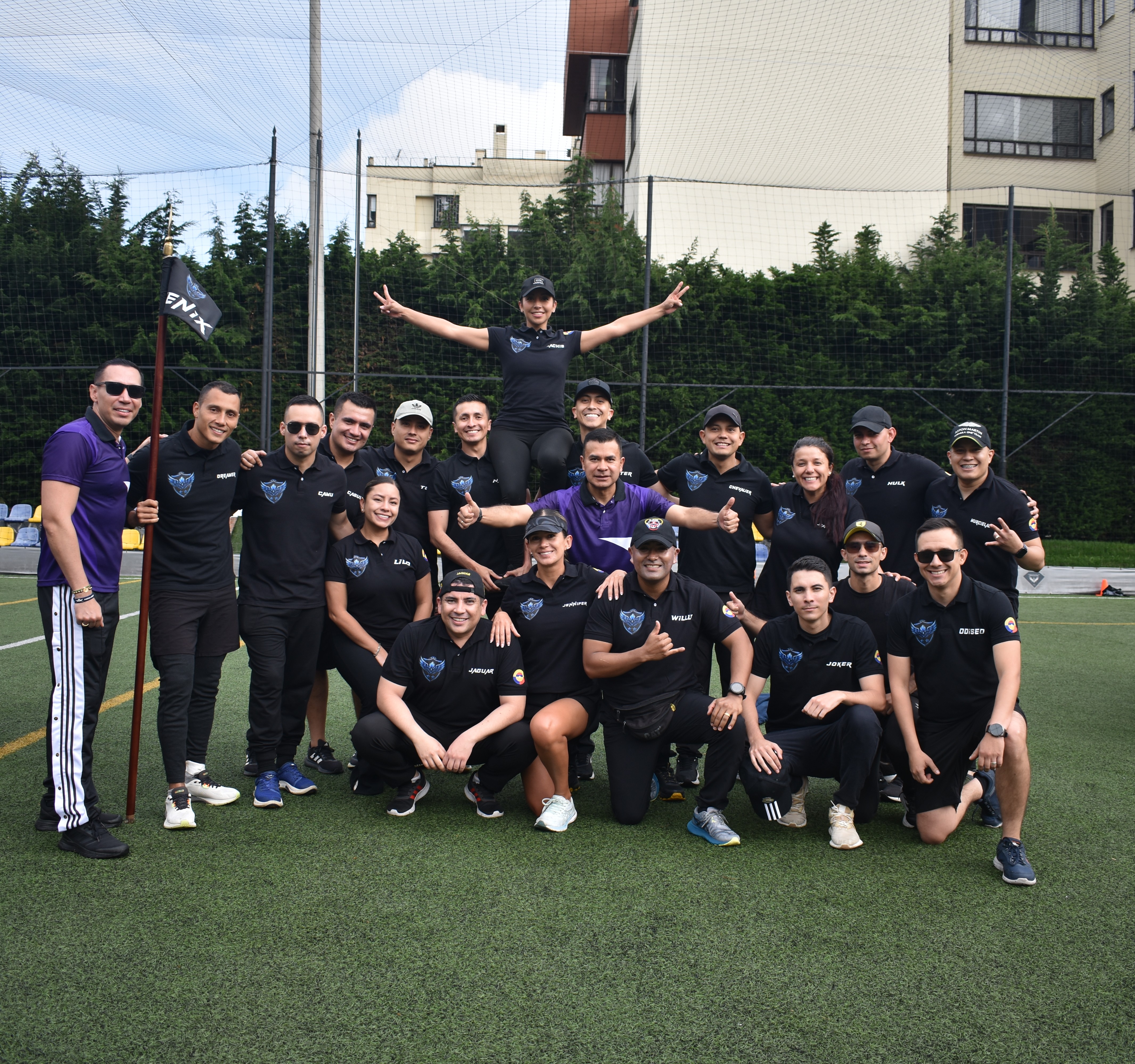 Oficiales del Curso de Ascenso fortalecen su liderazgo en actividad FLEX