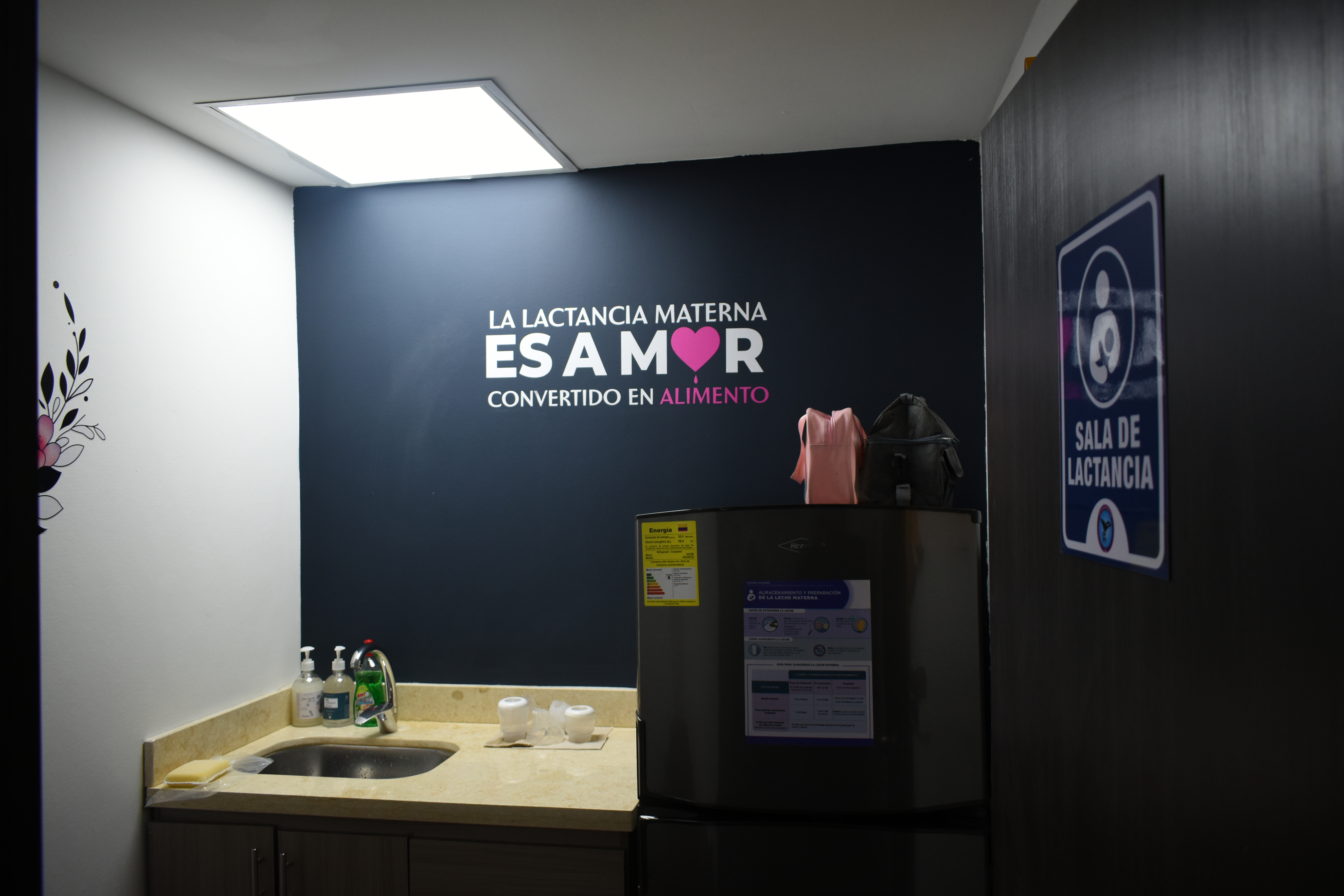 Instalaciones de la EPFAC cuentan ahora con una sala amiga de lactancia