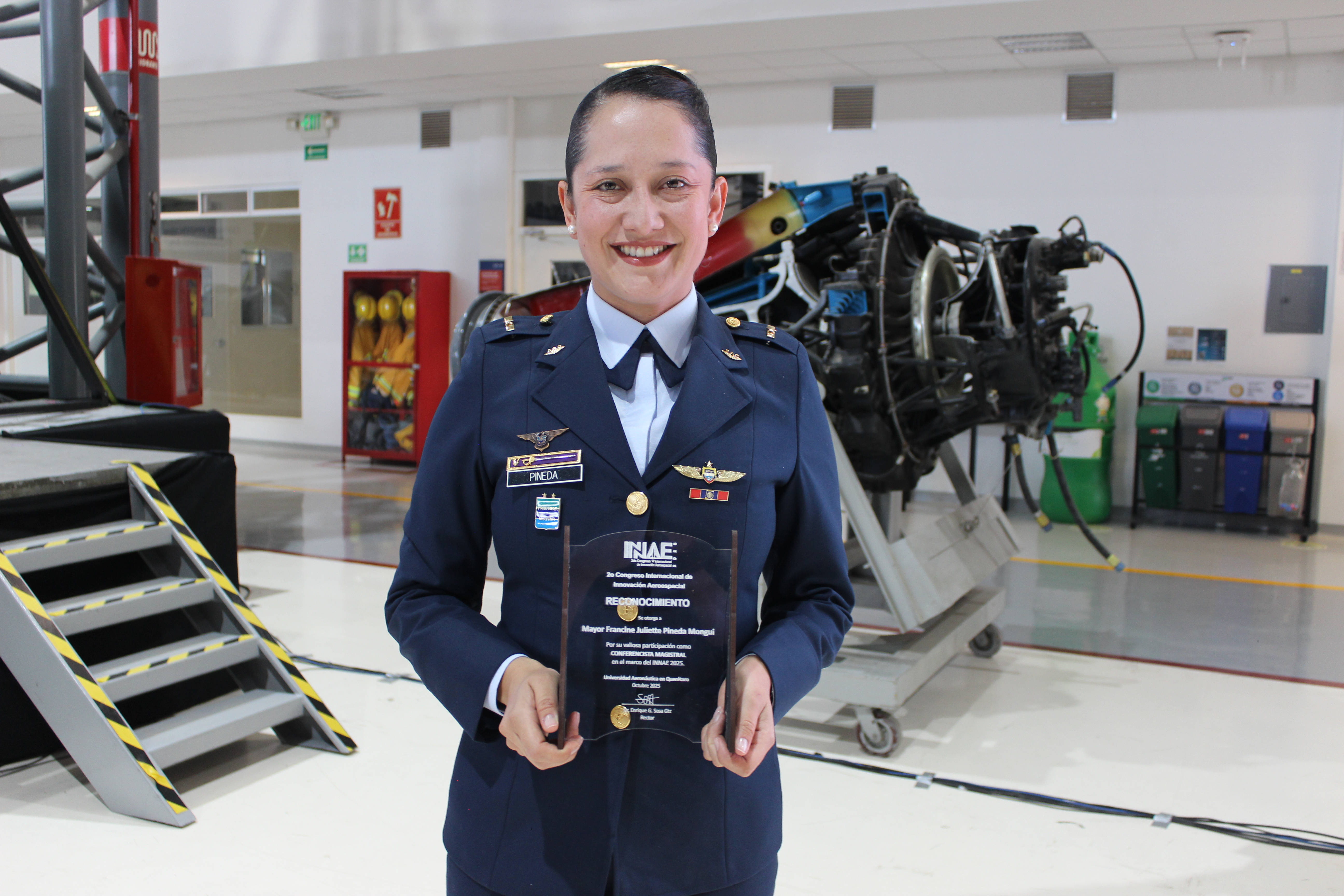 Excelencia académica de la FAC fue proyectada en el INNAE 2025