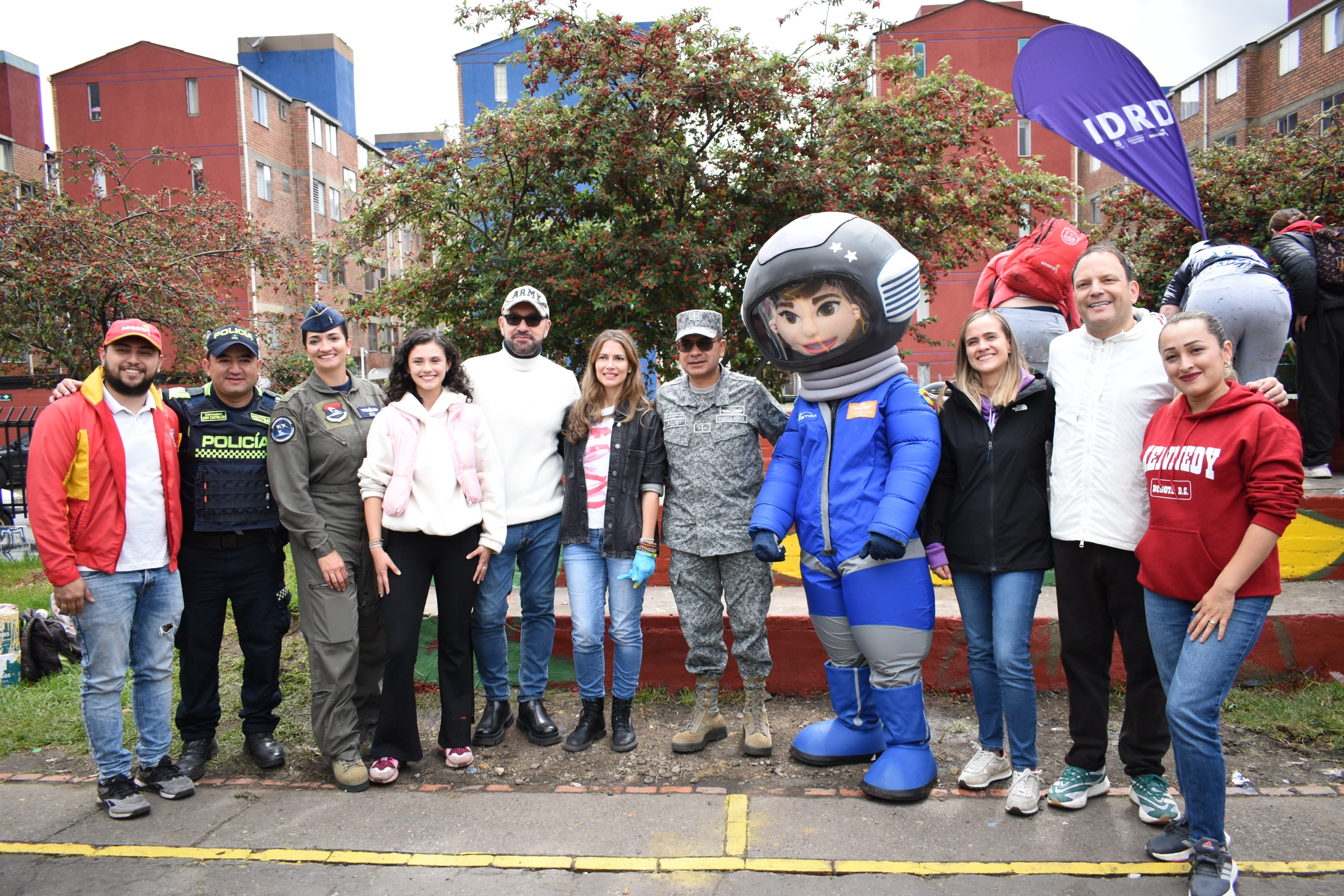 Jornada cultural y de embellecimiento fue realizada en parque de Techo Jornada cultural y de embellecimiento fue realizada en parque de Techo