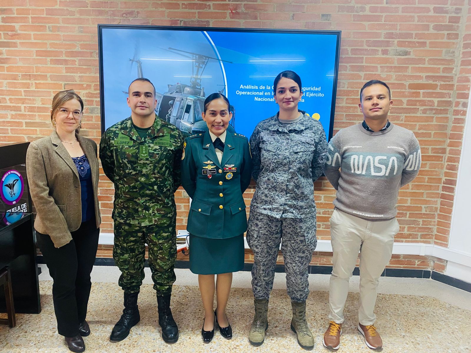 Maestría en Seguridad Operacional de la Escuela de Postgrados titulará por primera vez a una mujer de las Fuerzas Militares