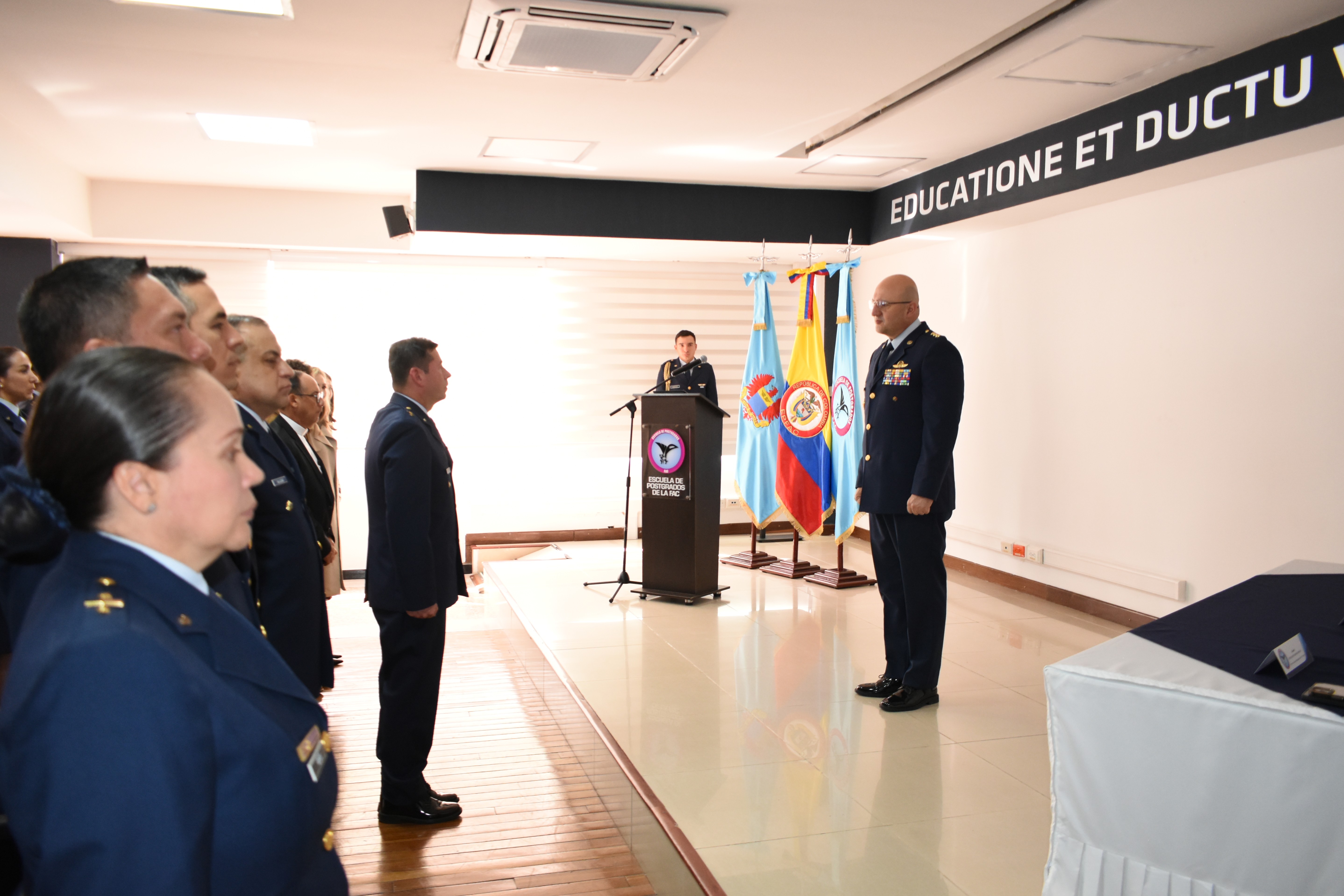 En ceremonia institucional fue asumida la Dirección de la EPFAC