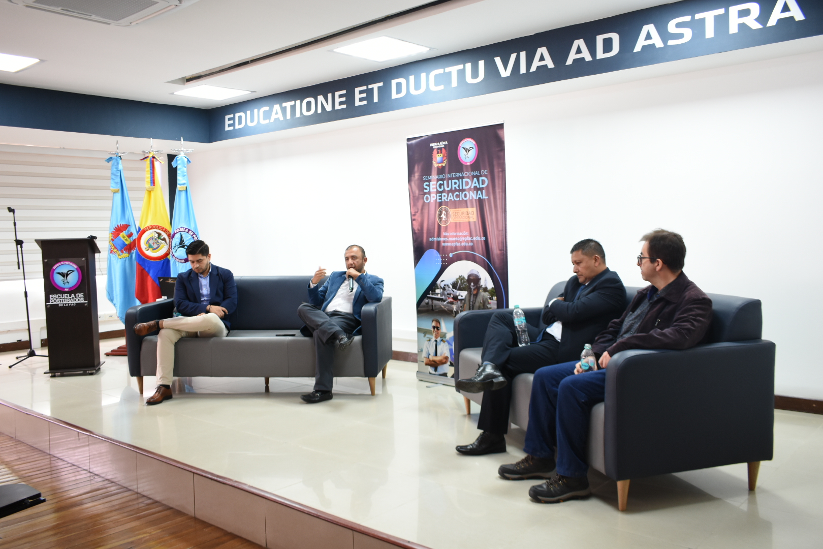 En seminario Internacional de Seguridad Operacional se conmemoran 106 años de la FAC
