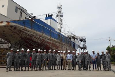  Estudiantes de MAELA y MADGSI realizan visita académica y Workshop en la Escuela Naval Almirante Padilla 